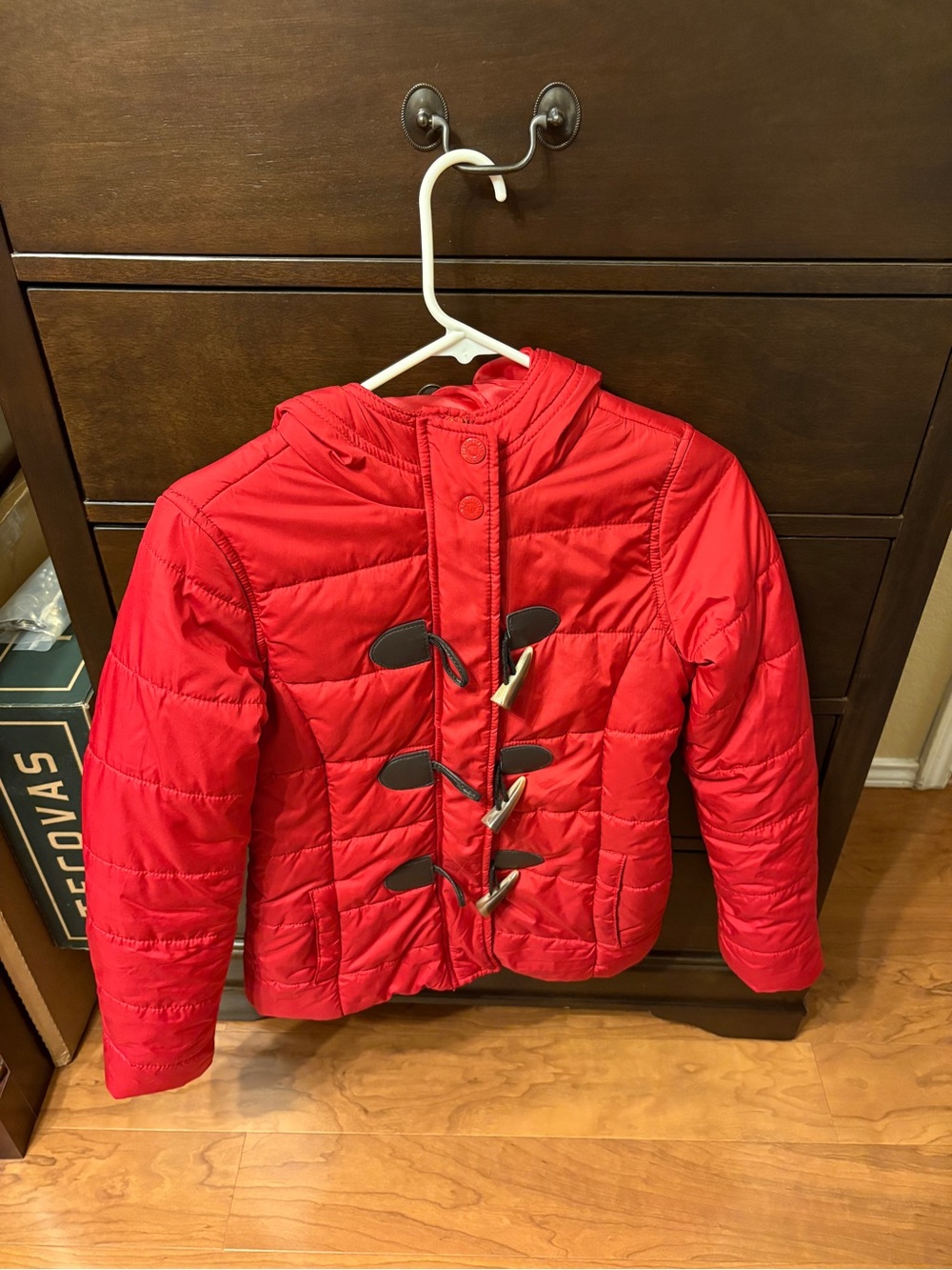 Aeropostale Red women Puffer Toggle Jacket